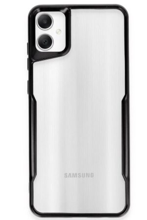 Samsung Galaxy A05 Kılıf Boyi Silikon Kapak - Siyah-(5796)
