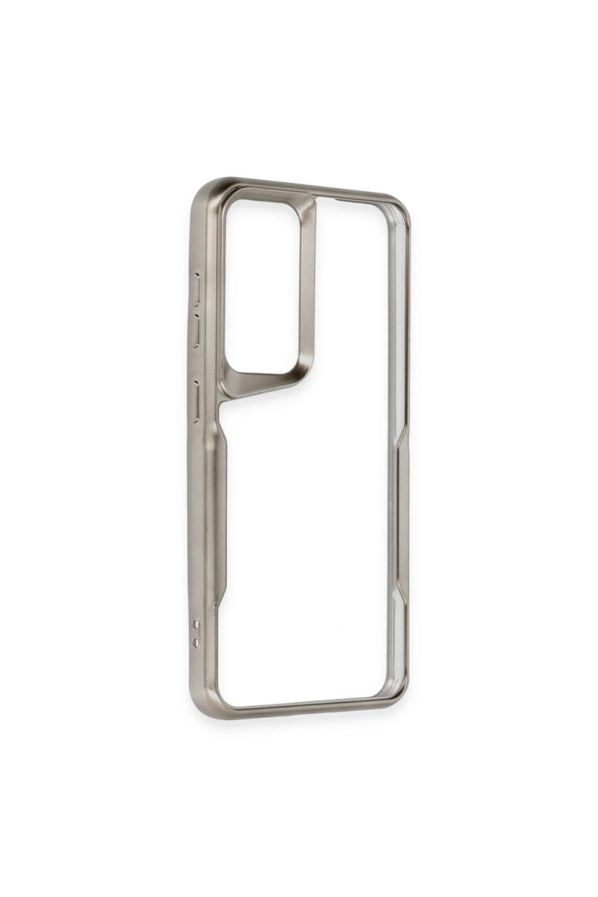 Samsung Galaxy A14 4G Kılıf Boyi Silikon Kapak - Titan Gri-(5796) - Görsel 2