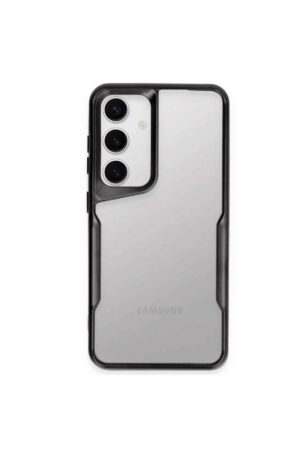 Samsung Galaxy A55 5G Kılıf Boyi Silikon Kapak - Siyah-(5796)