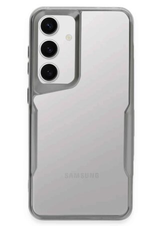 Samsung Galaxy S24 Kılıf Boyi Silikon Kapak - Gümüş-(5796)