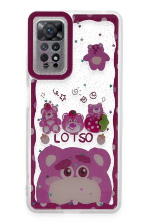 Xiaomi Redmi Note 11 Kılıf Sweet Desenli Silikon Kapak - Pembe-(5796)