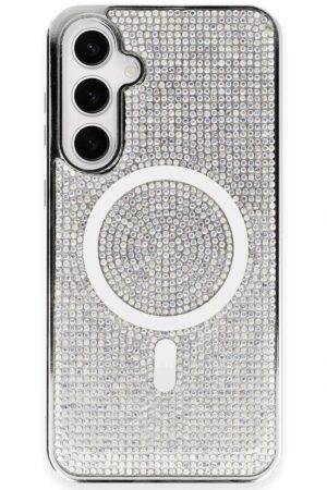 Samsung Galaxy S23 Kılıf Diamond Magsafe Kapak - Rainbow-(5796)