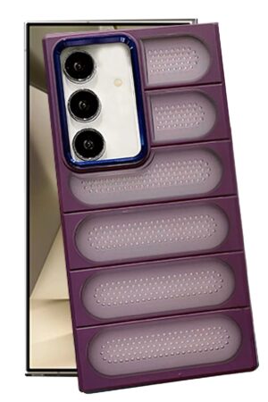 Samsung Galaxy S24 Plus Kılıf Airmax Silikon Kapak - Derin Mor-(5796)