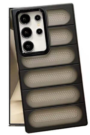 Samsung Galaxy S24 Ultra Kılıf Airmax Silikon Kapak - Siyah-(5796)