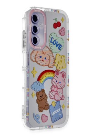 Samsung Galaxy A25 5G Kılıf Reflexion Desenli Kapak - Desen 4-(5796)