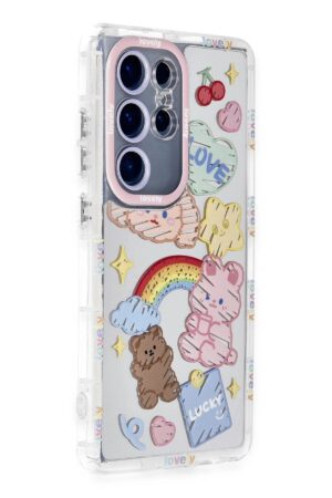 Samsung Galaxy S24 Ultra Kılıf Reflexion Desenli Kapak - Desen 4-(5796)