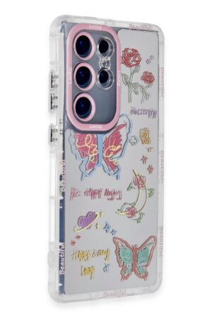 Samsung Galaxy S23 Ultra Kılıf Reflexion Desenli Kapak - Desen 8-(5796)