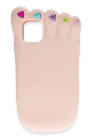 iPhone 12 Kılıf Poky Karakter Silikon Kapak - Desen 14-(5796)