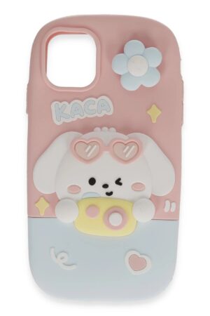 iPhone 15 Pro Kılıf Poky Karakter Silikon Kapak - Desen 13-(5796)