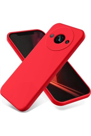 Xiaomi Redmi A3 4G Kılıf First Silikon - Kırmızı-(5796)