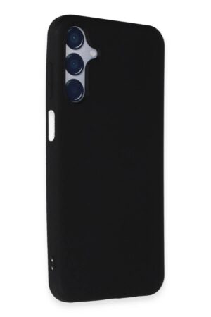 Samsung Galaxy M15 Kılıf First Silikon - Siyah-(5796)