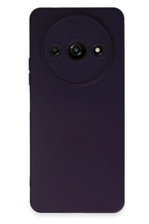Xiaomi Redmi A3 4G Kılıf Nano içi Kadife Silikon - Mor-(5796)