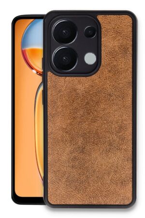 Xiaomi Redmi Note 13 Pro 4G Kılıf Aras Deri Kapak - Taba-(5796)