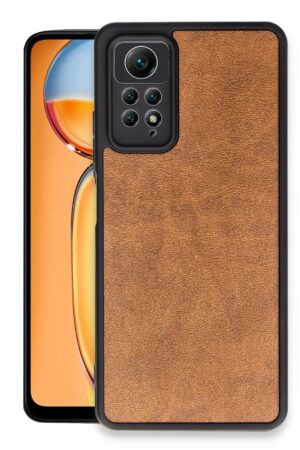 Xiaomi Redmi Note 12 Pro 4G Kılıf Aras Deri Kapak - Taba-(5796)
