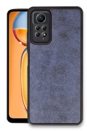 Xiaomi Redmi Note 12 Pro 4G Kılıf Aras Deri Kapak - Lacivert-(5796)