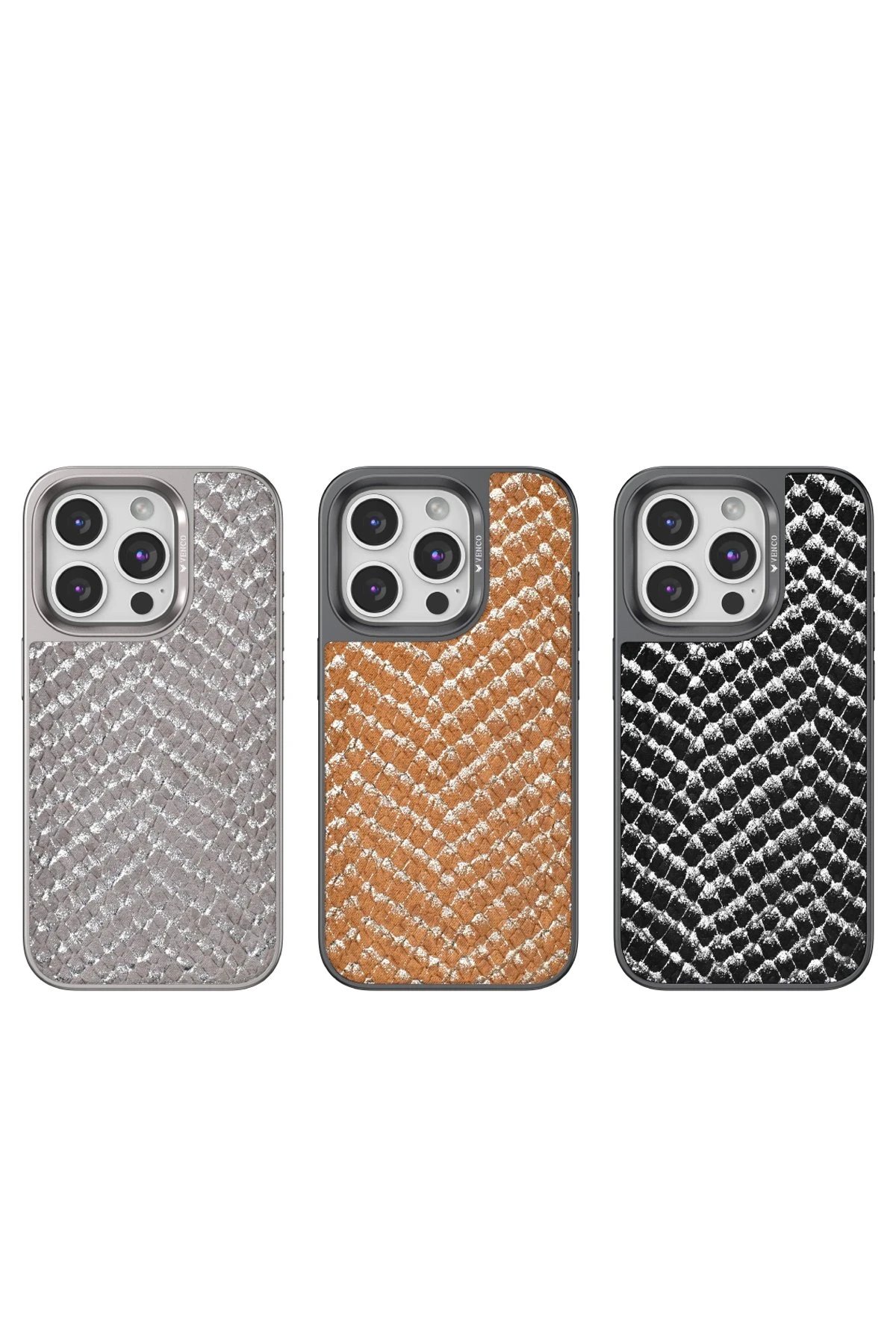 iPhone 14 Pro Max Viper Kapak - Kahverengi-(5796) - Görsel 3