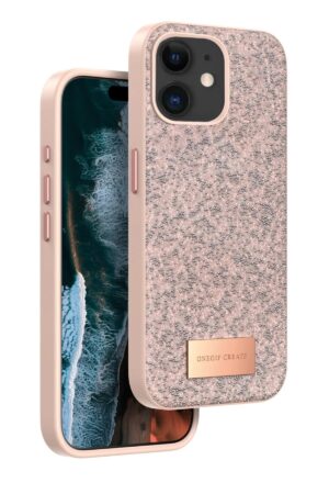 iPhone 11 Bright Simli Kapak - Pembe-(5796)