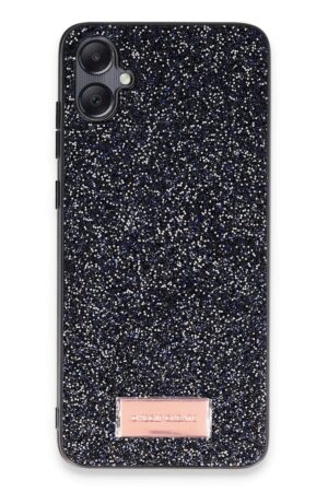 Samsung Galaxy A05 Bright Simli Kapak - Siyah-(5796)