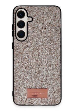 Samsung Galaxy A05S Bright Simli Kapak - Gold-(5796)