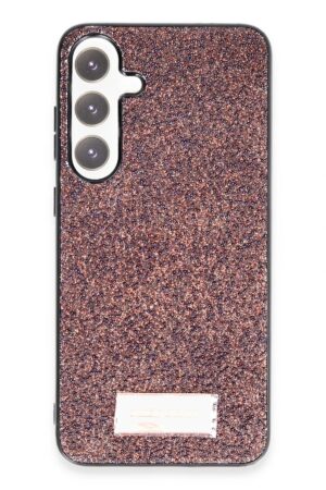 Samsung Galaxy A05S Bright Simli Kapak - Derin Mor-(5796)