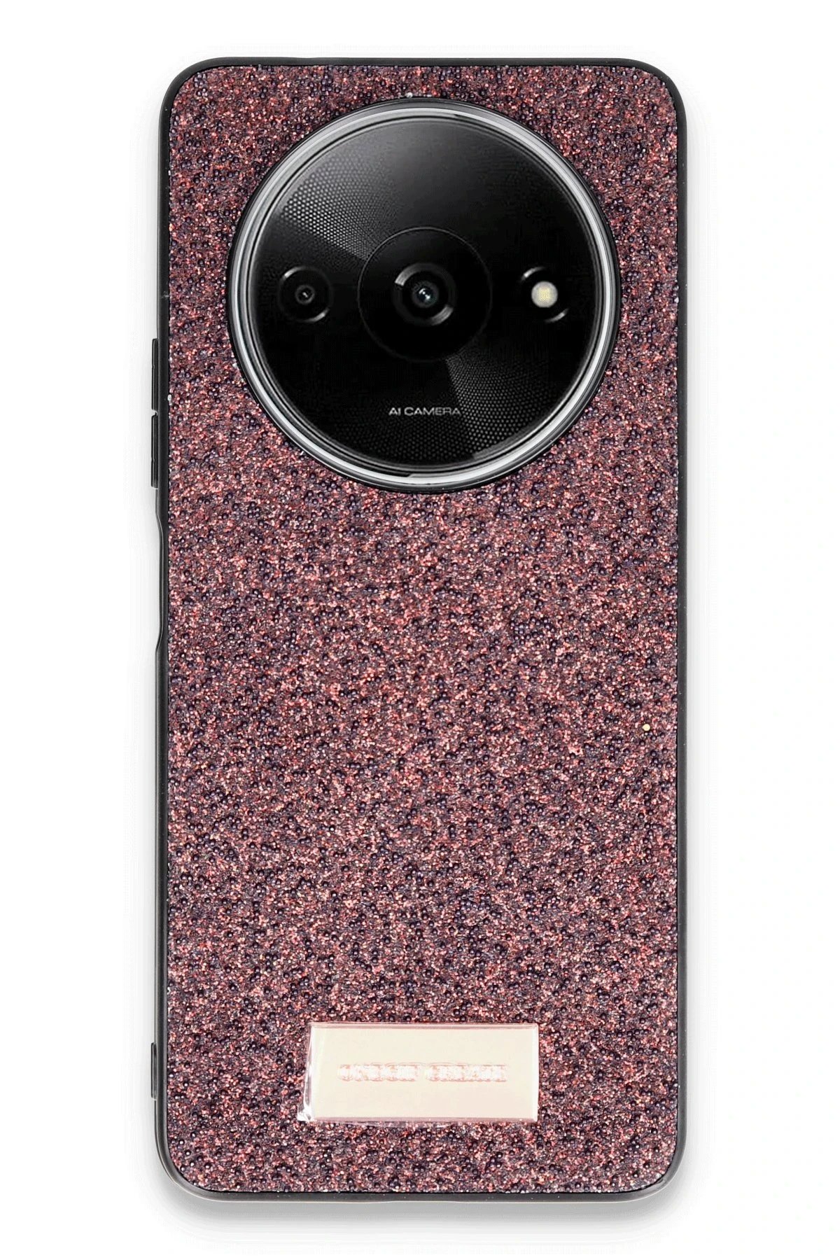 Xiaomi Redmi A3 4G Bright Simli Kapak - Derin Mor-(5796)