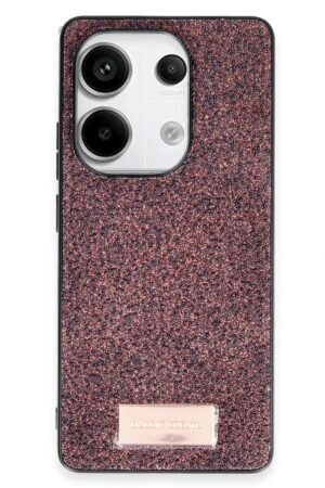 Xiaomi Redmi Note 13 Pro 4G Bright Simli Kapak - Derin Mor-(5796)