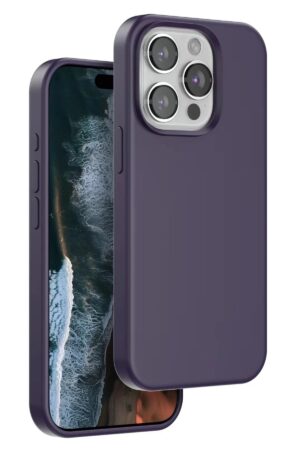 iPhone 14 Pro Home Magsafe Kapak - Derin Mor-(5796)