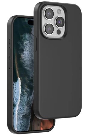 iPhone 14 Pro Max Home Magsafe Kapak - Siyah-(5796)