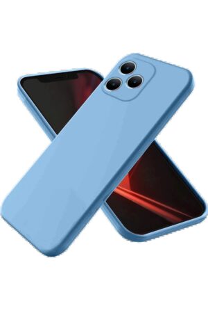Realme Note 50 4G Kılıf First Silikon - Mavi-(5796)