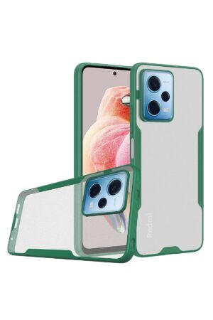 Xiaomi Redmi Note 12 5G Kılıf Platin Silikon - Yeşil-(5796)