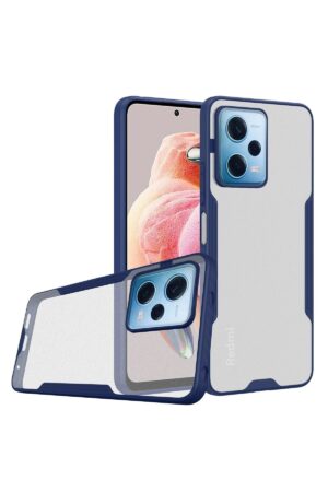 Xiaomi Redmi Note 12 5G Kılıf Platin Silikon - Lacivert-(5796)