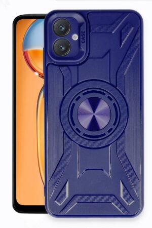 Samsung Galaxy A05 Kılıf Lincoln Silikon - Lacivert-(5796)