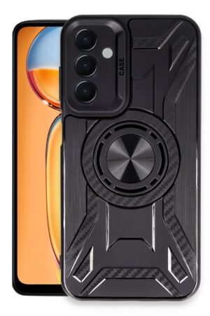 Samsung Galaxy A55 5G Kılıf Lincoln Silikon - Siyah-(5796)