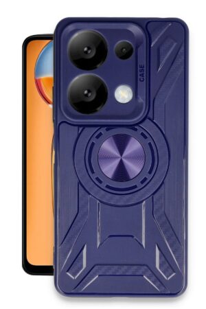 Xiaomi Redmi Note 13 4G Kılıf Lincoln Silikon - Lacivert-(5796)