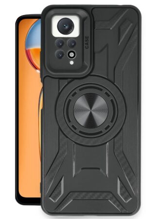 Xiaomi Redmi Note 12 Pro 4G Kılıf Lincoln Silikon - Siyah-(5796)