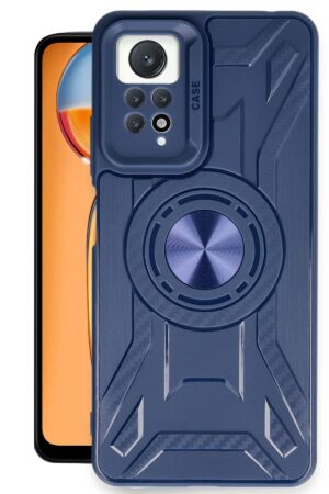 Xiaomi Redmi Note 12 Pro 4G Kılıf Lincoln Silikon - Lacivert-(5796)