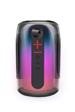 Pluse 8 RGB Kablosuz Hoparlör - Siyah-(5796)