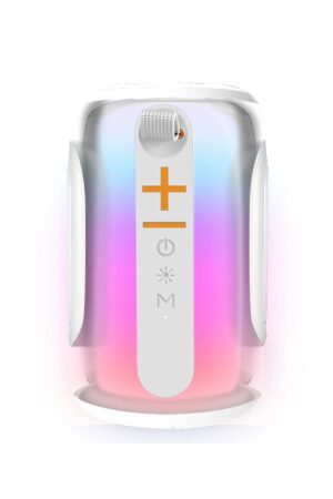 Pluse 8 RGB Kablosuz Hoparlör - Beyaz-(5796)