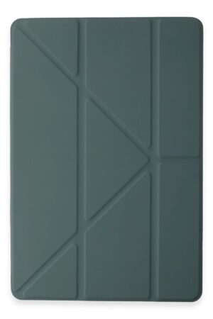 Huawei Honor Pad 9 Kılıf Kalemlikli Mars Tablet Kılıfı - Koyu Yeşil-(5796)