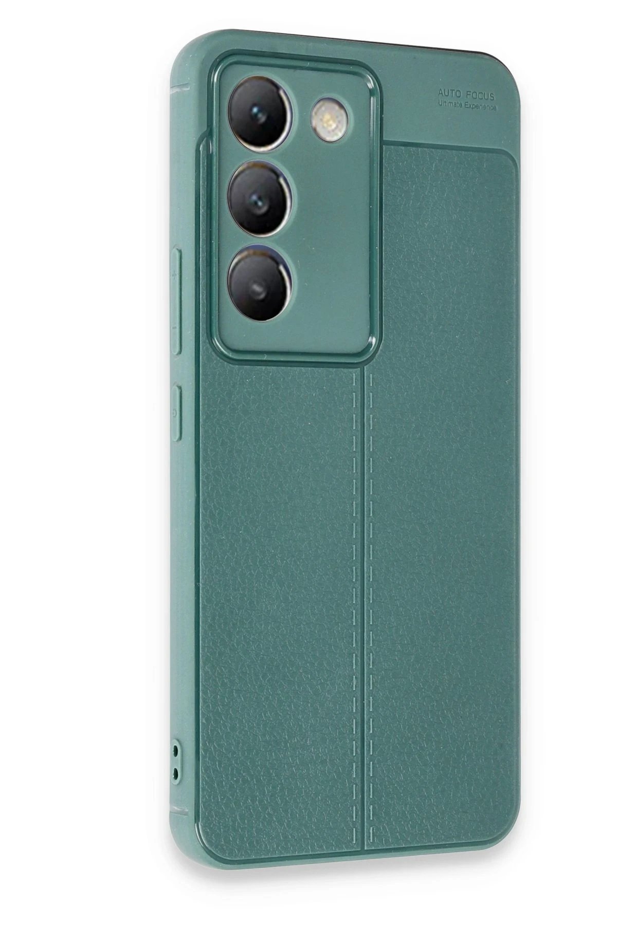 Vivo V30 Lite 4G Kılıf Auto Focus Kapak - Koyu Yeşil-(5796) - Görsel 2