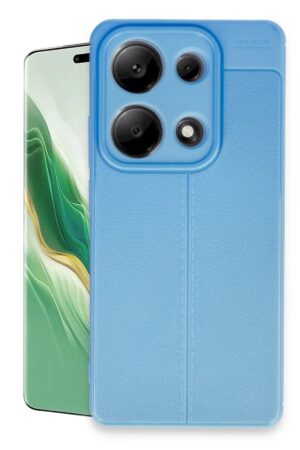 Xiaomi Redmi Note 13 Pro 4G Kılıf Auto Focus Kapak - Mavi-(5796)