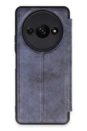 Xiaomi Redmi A3 4G Kılıf Flip Cover - Lacivert-(5796)