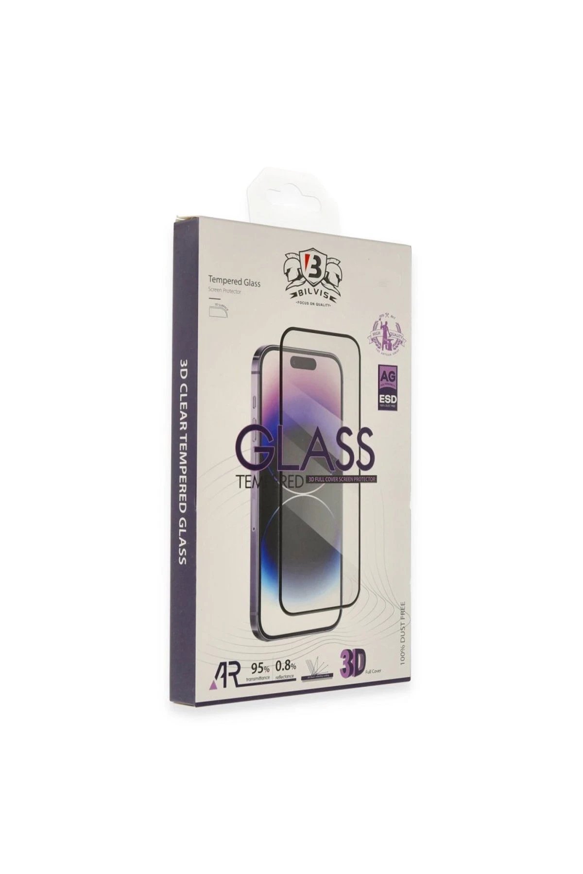 iPhone 16 Pro Max Bilvis 3D Cam Ekran Koruyucu-(5796)