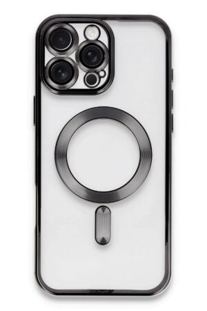 iPhone 16 Pro Kılıf Kross Magneticsafe Kapak - Siyah-(5796)