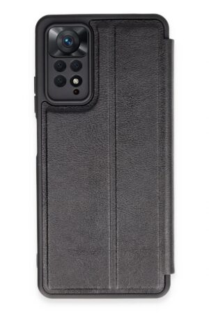 Xiaomi Redmi Note 12 Pro 4G Kılıf Flip Cover - Siyah-(5796)