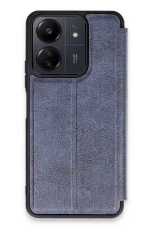 Xiaomi Redmi 13C Kılıf Flip Cover - Lacivert-(5796)