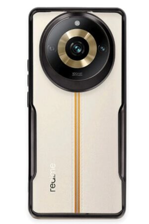 Realme 11 Pro Kılıf Boyi Silikon Kapak - Siyah-(5796)