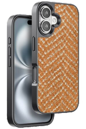 iPhone 16 Viper Kapak - Kahverengi-(5796)