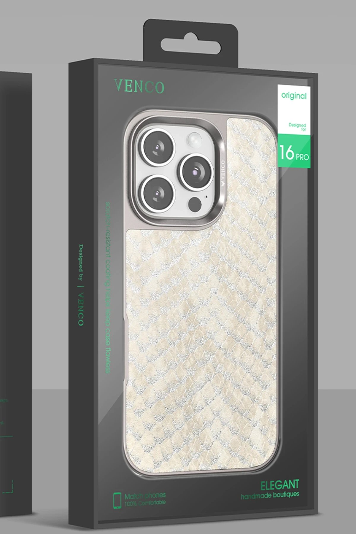 iPhone 16 Pro Viper Kapak - Kahverengi-(5796) - Görsel 4