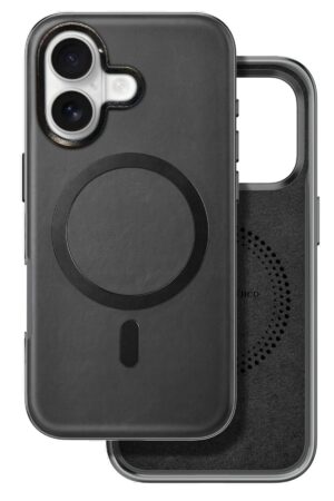 iPhone 16 Puskas Magsafe Kapak - Siyah-(5796)